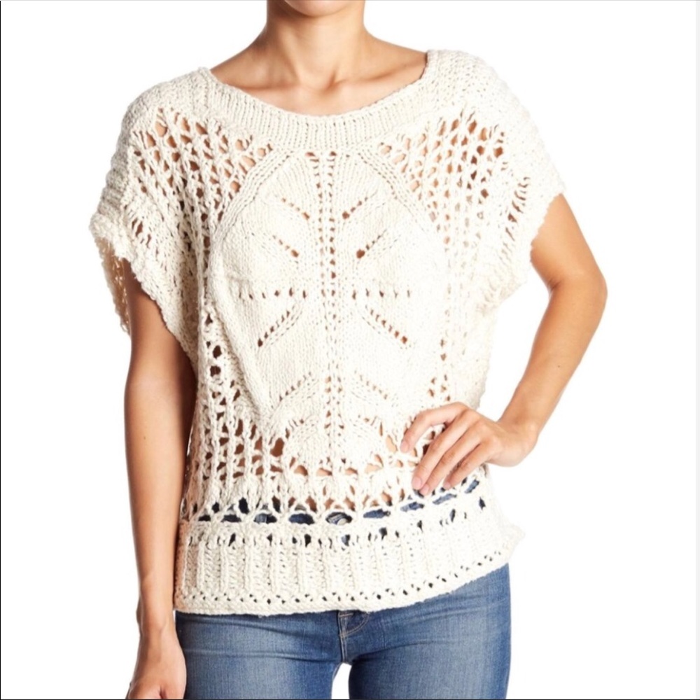 Free People NWT Cream Sweater
